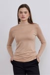 Camel Finger Detailed Blouse