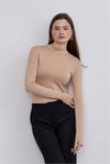 Camel Finger Detailed Blouse