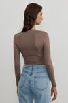 Cappucino Kate Slim Blouse