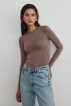 Cappucino Kate Slim Blouse