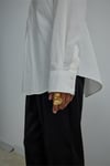 Ekru Day Oversize Poplin Gömlek