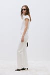 Ekru Effortless Straight Jean