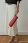 Leda Elastic Waist Midi Skirt