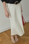 Leda Elastic Waist Midi Skirt