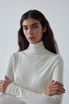 Ekru Mia Boğazlı Body