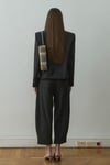 Füme Ash Kruvaze Blazer Ceket