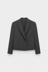 Ash Double-Breasted Blazer