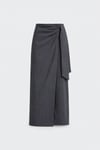Noli Linen Wrap Skirt
