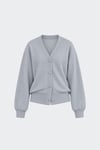 Gri Kenny Basic Hırka