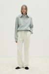 Mimi Sweatshirt With Gold Buttoned