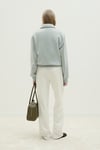 Mimi Sweatshirt With Gold Buttoned