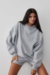 Grey Mindy Basic Sweatshirt