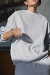 Grey Mindy Basic Sweatshirt