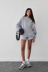 Grey Mindy Basic Sweatshirt