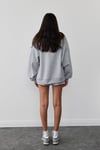 Grey Mindy Basic Sweatshirt