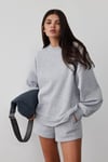 Grey Mindy Basic Sweatshirt