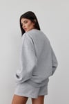 Grey Mindy Basic Sweatshirt