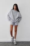 Grey Mindy Basic Sweatshirt