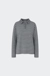 Gray Monroe Polo T-shirt