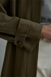 Khaki Weightless MaxiTrench Coat