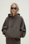 Kahverengi Hardy Kapüşonlu Sweatshirt