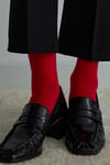 Red Basic Socks
