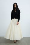Rose Pleated Skirt