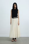 Rose Pleated Skirt
