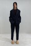 Lacivert Maskülen Blazer Ceket