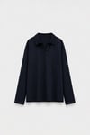 Oversized Polo Collar T-Shirt