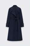 Rowe Gabardine Trench Coat