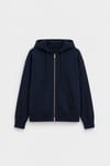 Salted Zip-up Cardigan
