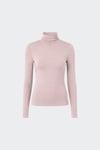 Pink High-Neck Tencel Top