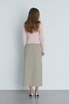 Pink High-Neck Tencel Top