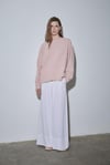 Pudra Ole Oversize Keten Bluz