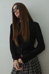 Siyah Arya Triko Hırka