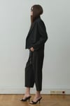 Siyah Ash Kruvaze Blazer Ceket