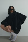 Siyah Bella Triko Atkı