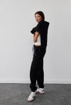 Siyah Darcy Jogger Pantolon