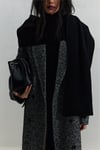 Plain Knitted Knitwear Scarf