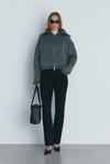 Siyah Effortless Straight Jean