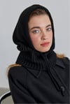 Siyah İpli Balaclava Bere