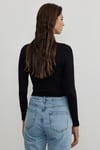 Black Kate Slim Blouse