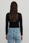 Black Kate Slim Blouse