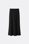 Leda Elastic Waist Midi Skirt