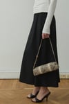 Leda Elastic Waist Midi Skirt