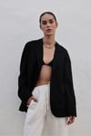 Siyah Light Blazer Ceket
