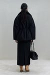 Siyah Lisa Puffer Mont