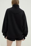 Siyah Low Oversize Sweat