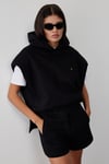 Black Maribel Basic Shorts